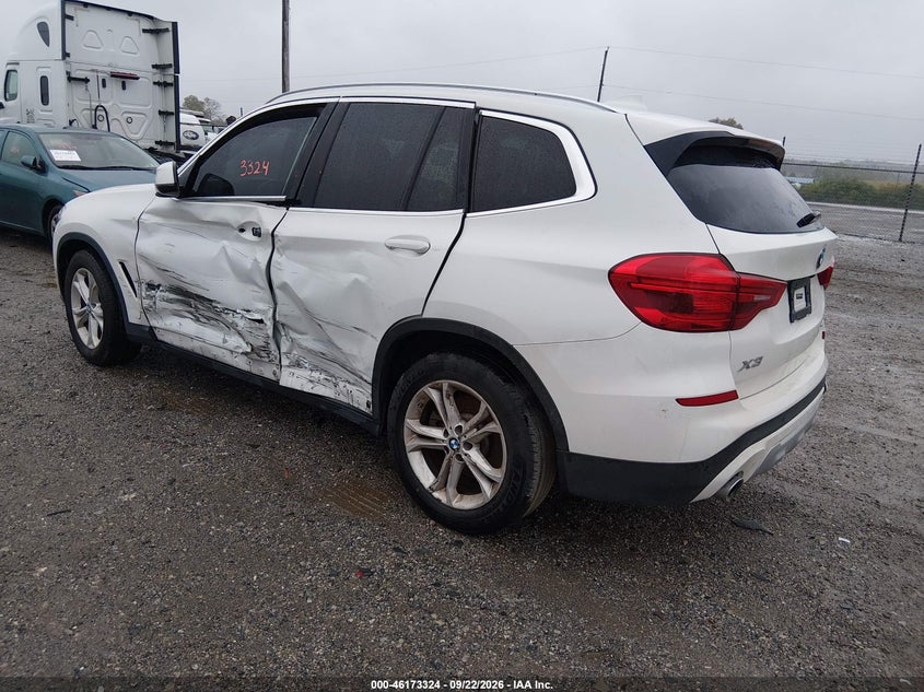 Vin: 5uxtr7c57klf27314, lot: 46673180, bmw x3 sdrive30i 20193