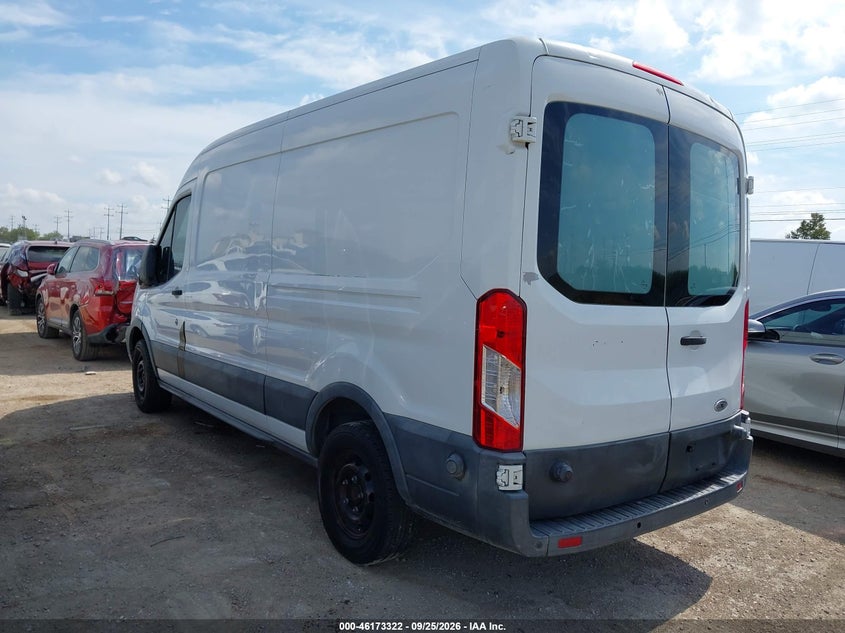 Vin: 1ftne2cm0fka25737, lot: 46673181, ford transit-150 20153