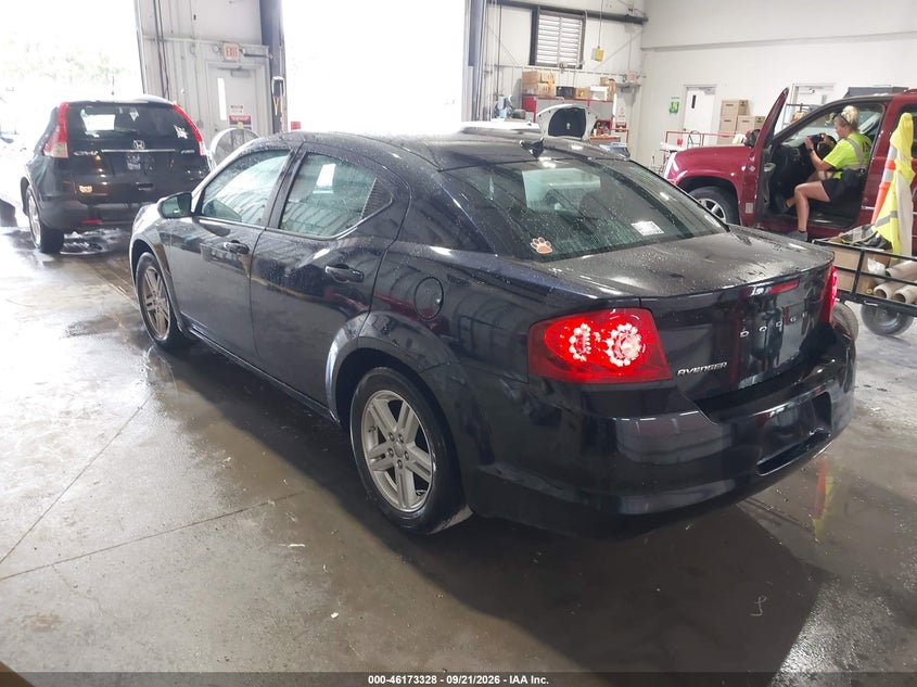 DODGE AVENGER 2011 VIN 1B3BD1FB5BN528264