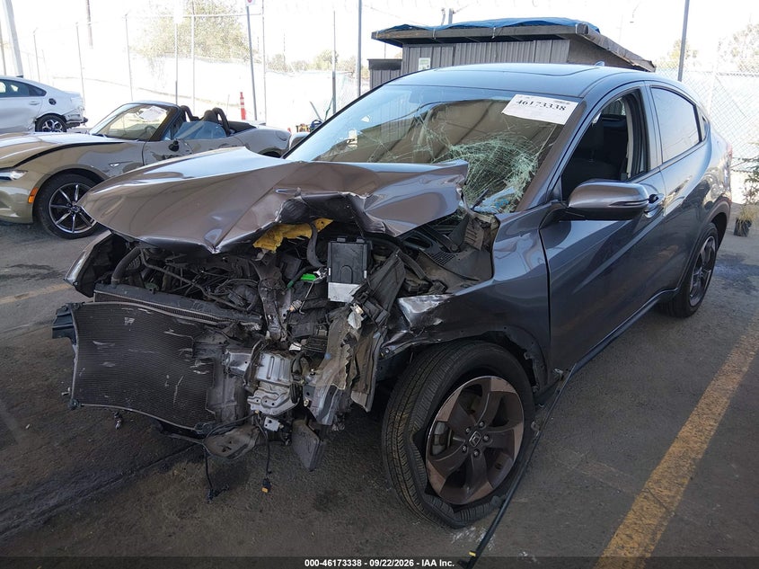 Vin: 3czru5h56jg702260, lot: 46673198, honda hr-v ex 20182