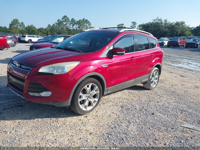 Vin: 1fmcu0jx0eub69282, lot: 46673210, ford escape titanium 20142