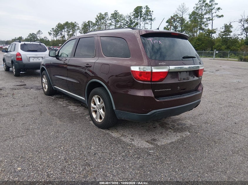 Vin: 1c4rdhag6cc146475, lot: 46673213, dodge durango sxt 20123