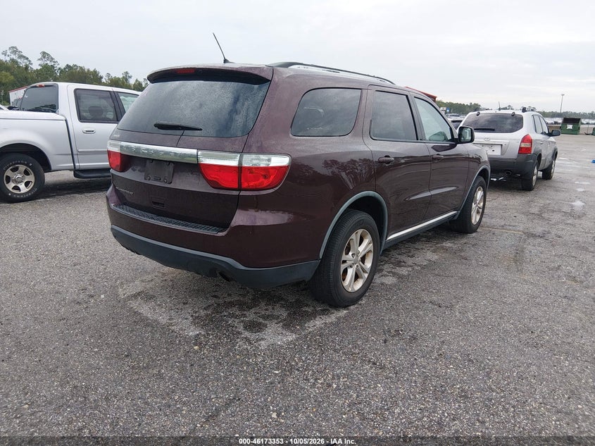 Vin: 1c4rdhag6cc146475, lot: 46673213, dodge durango sxt 20124