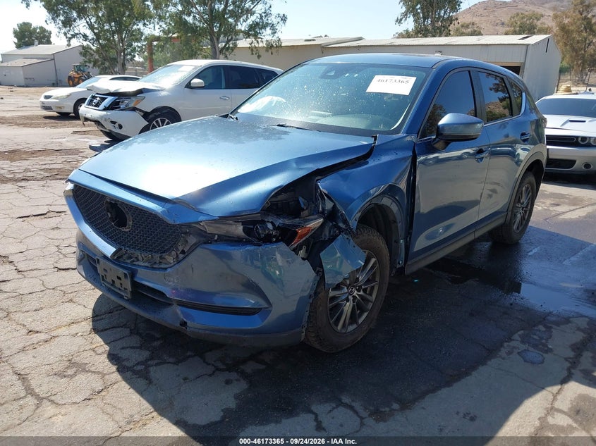 Vin: jm3kfabm1j0312091, lot: 46673225, mazda cx-5 sport 20182