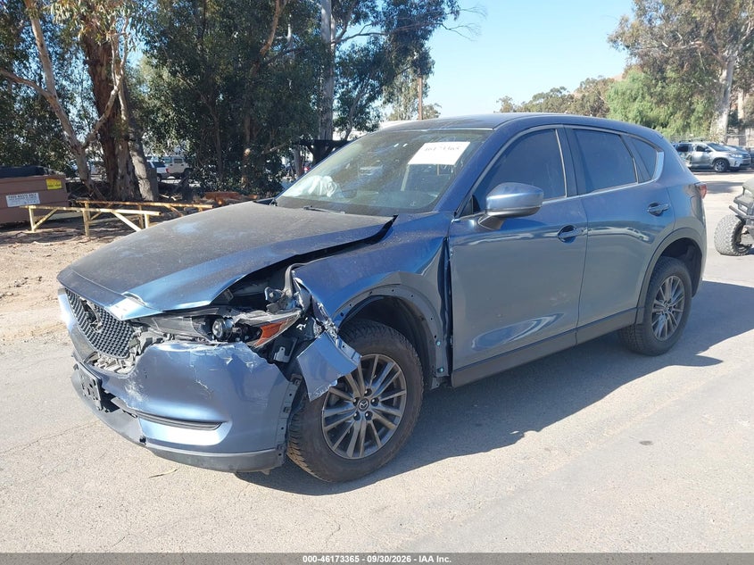 Vin: jm3kfabm1j0312091, lot: 46673225, mazda cx-5 sport 20182