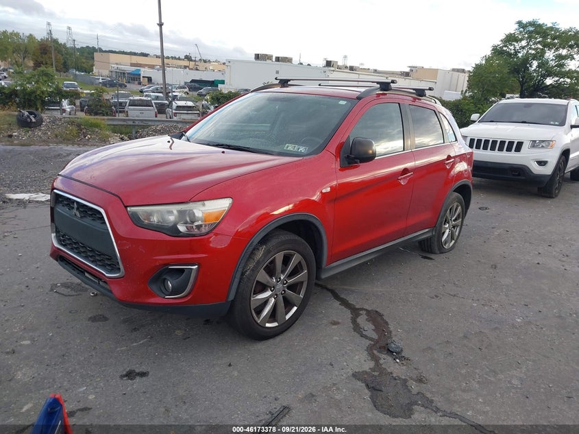 Vin: 4a4ap5au6de016736, lot: 46673238, mitsubishi outlander sport le 20132