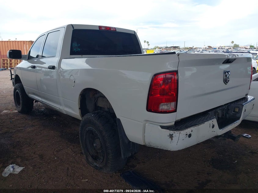 Vin: 3c6ur5cj5eg244004, lot: 46673239, ram 2500 tradesman 20143