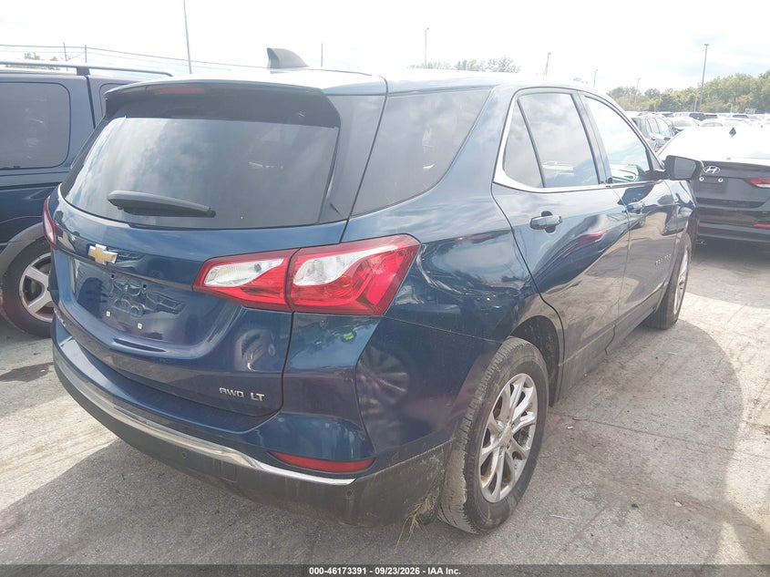 Vin: 3gnaxtev8ll227621, lot: 46673251, chevrolet equinox awd 2fl 20204