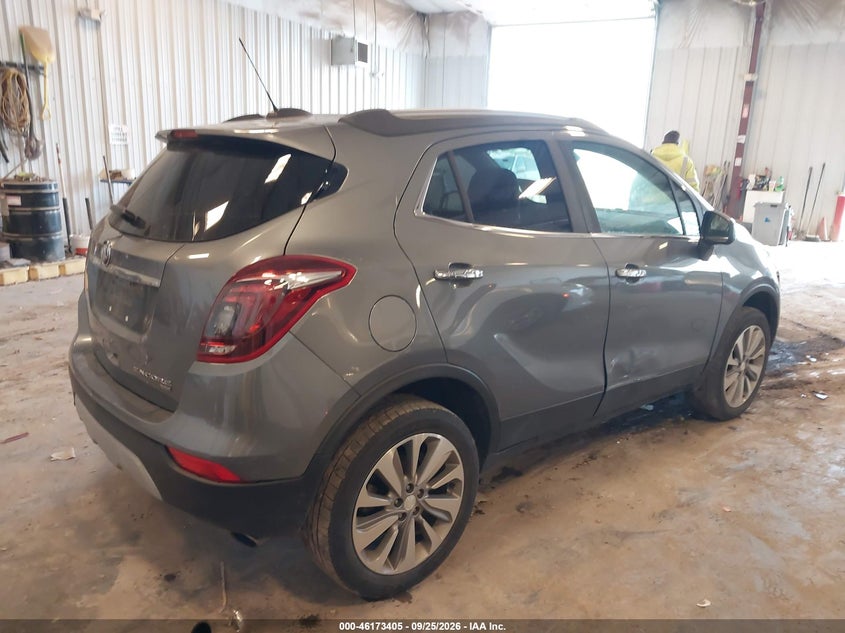 Vin: kl4cjesb1lb034716, lot: 46673265, buick encore awd preferred 20204