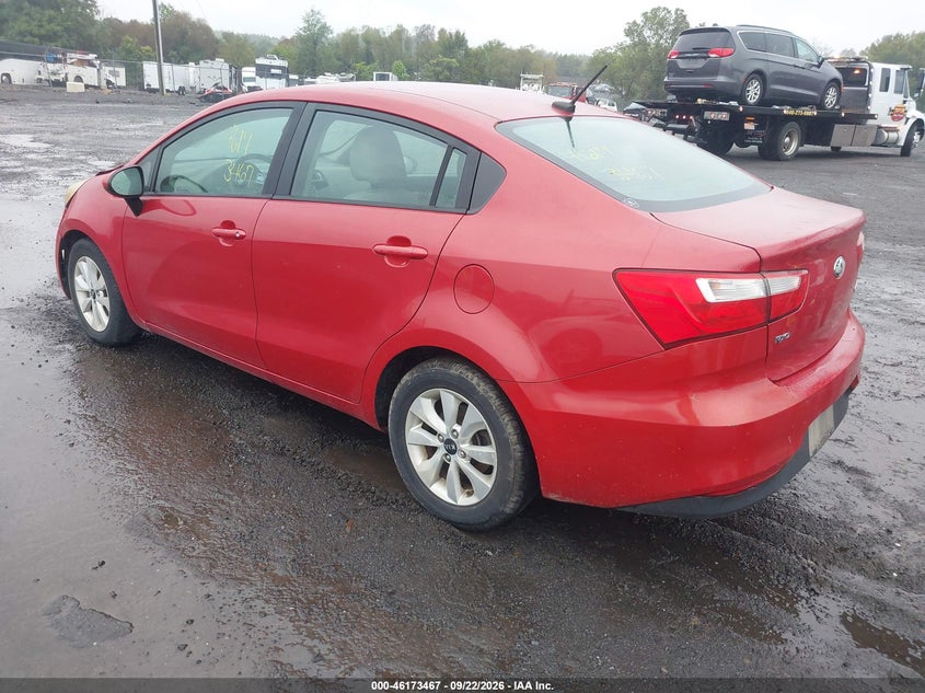 Vin: knadn4a39g6645883, lot: 46673327, kia rio ex 20163