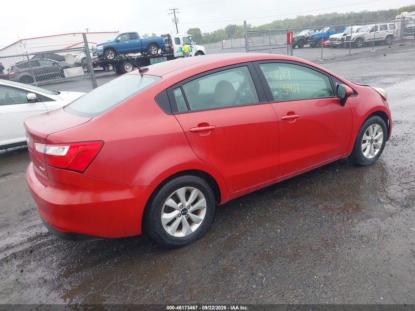 Vin: knadn4a39g6645883, lot: 46673327, kia rio ex 20164