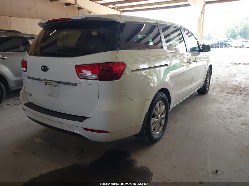 KIA SEDONA 2016 VIN KNDMA5C18G6207212