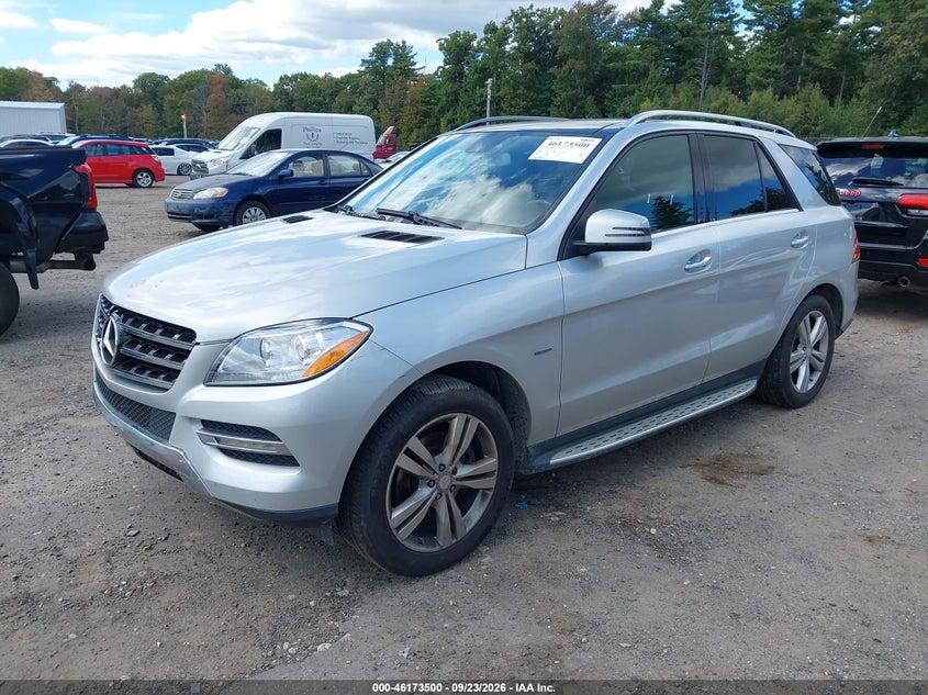 Vin: 4jgda2eb7ca006179, lot: 46673360, mercedes-benz ml 350 bluetec 4matic 20122