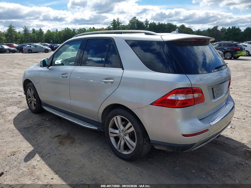 Vin: 4jgda2eb7ca006179, lot: 46673360, mercedes-benz ml 350 bluetec 4matic 20123