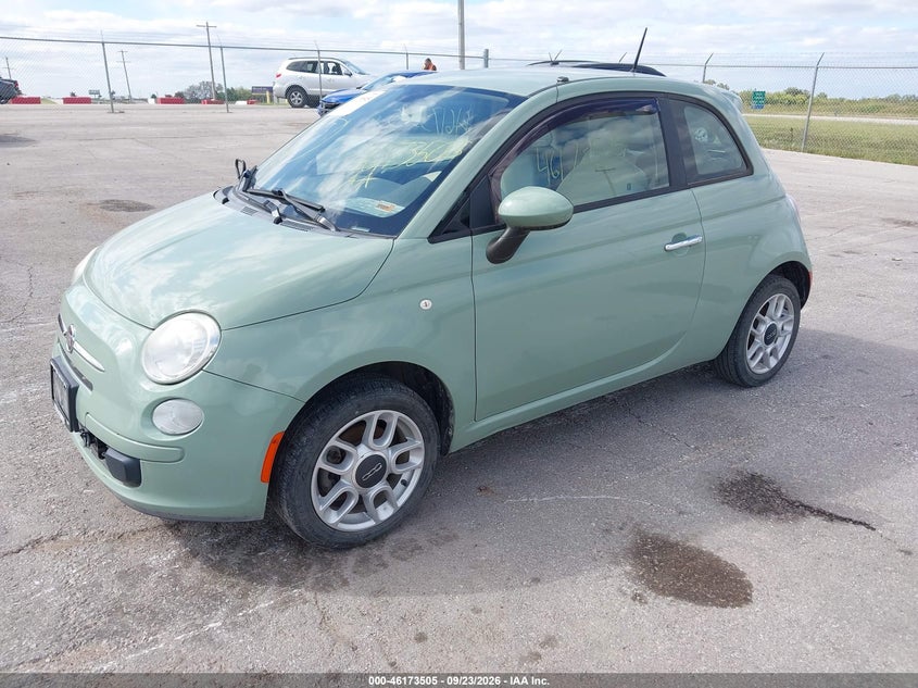 Vin: 3c3cffar8dt554881, lot: 46673365, fiat 500 pop 20132