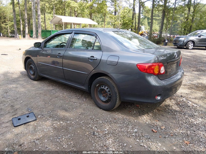 Vin: 2t1bu4ee2ac264837, lot: 46673400, toyota corolla le 20103