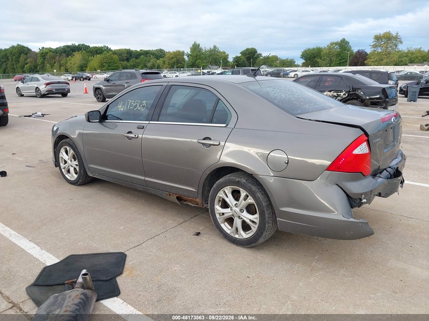 Vin: 3fahp0ha2cr152156, lot: 46673423, ford fusion se 20123
