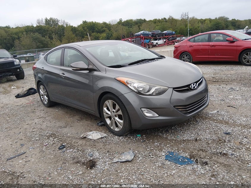 HYUNDAI ELANTRA 2012. Lot# 46173564. VIN 5NPDH4AE0CH132257. Photo 1