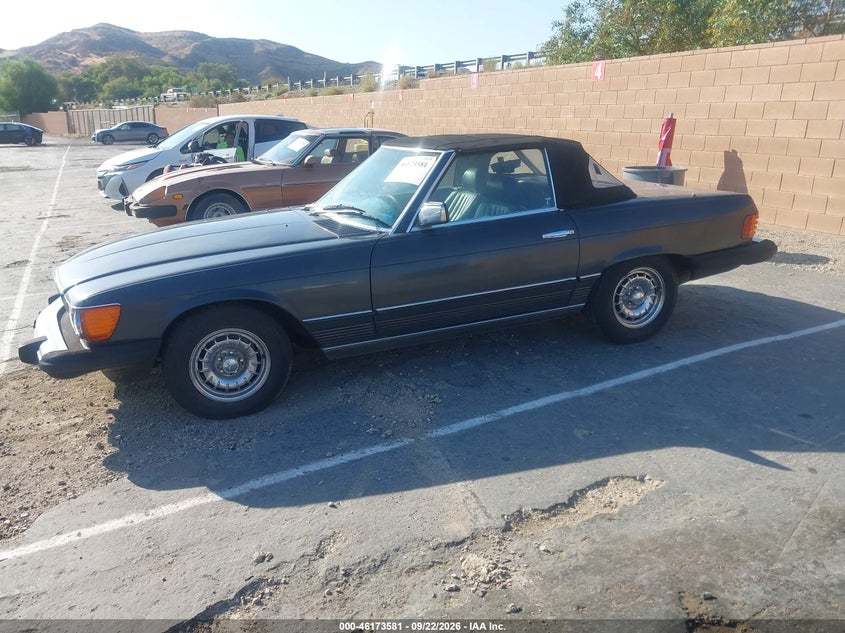 MERCEDES-BENZ 380 1985 VIN WDBBA45C3FA034791