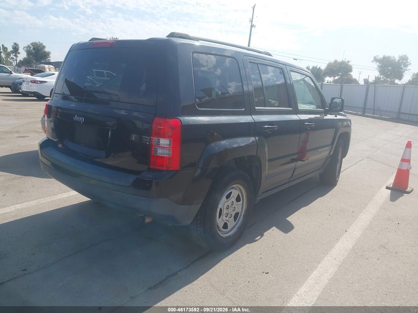 Vin: 1c4njpba5ed842799, lot: 46673452, jeep patriot sport 20144