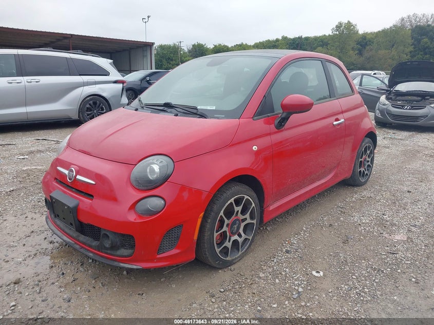 Vin: 3c3cffhh3et167153, lot: 46673503, fiat 500 turbo 20142