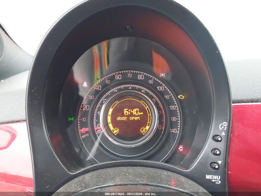 FIAT 500 2014 VIN 3C3CFFHH3ET167153