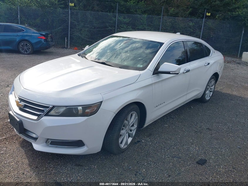 Vin: 2g1115s35g9158560, lot: 46673504, chevrolet impala 2lt 20162