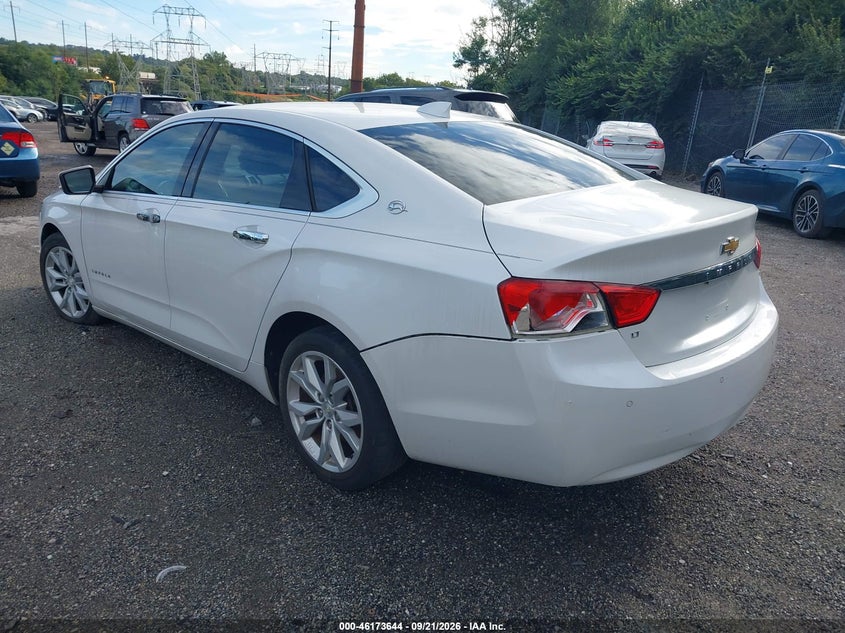Vin: 2g1115s35g9158560, lot: 46673504, chevrolet impala 2lt 20163