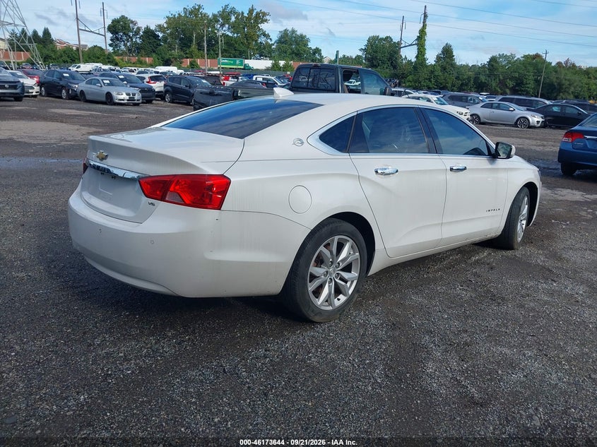 Vin: 2g1115s35g9158560, lot: 46673504, chevrolet impala 2lt 20164