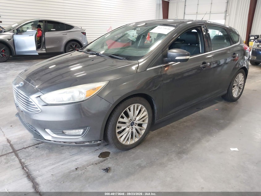 Vin: 1fadp3n26hl284520, lot: 46673506, ford focus titanium 20172