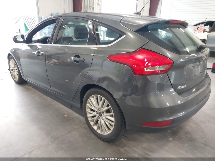 Vin: 1fadp3n26hl284520, lot: 46673506, ford focus titanium 20173