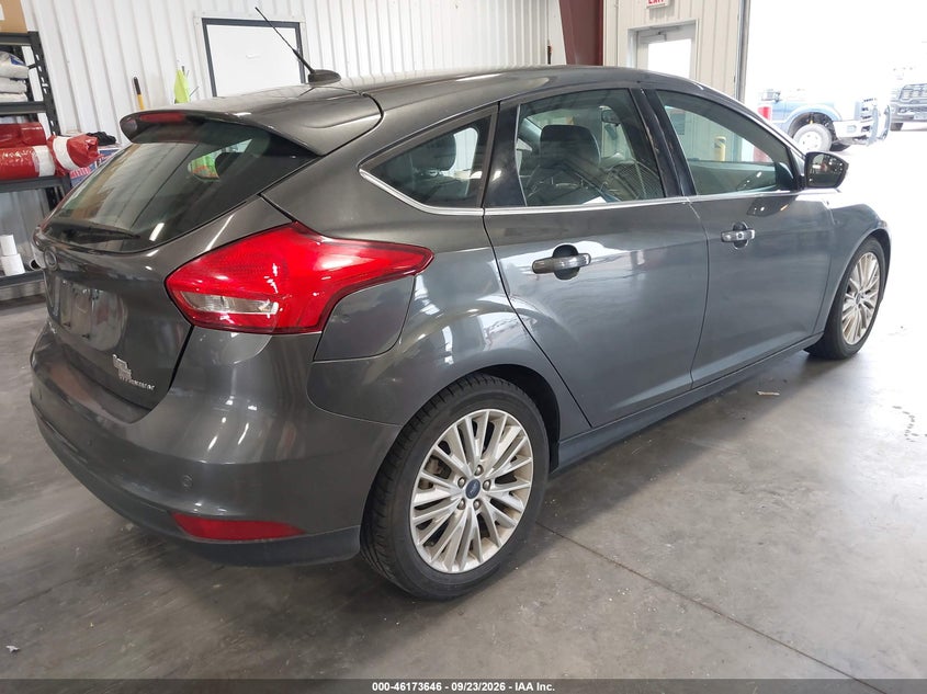 Vin: 1fadp3n26hl284520, lot: 46673506, ford focus titanium 20174