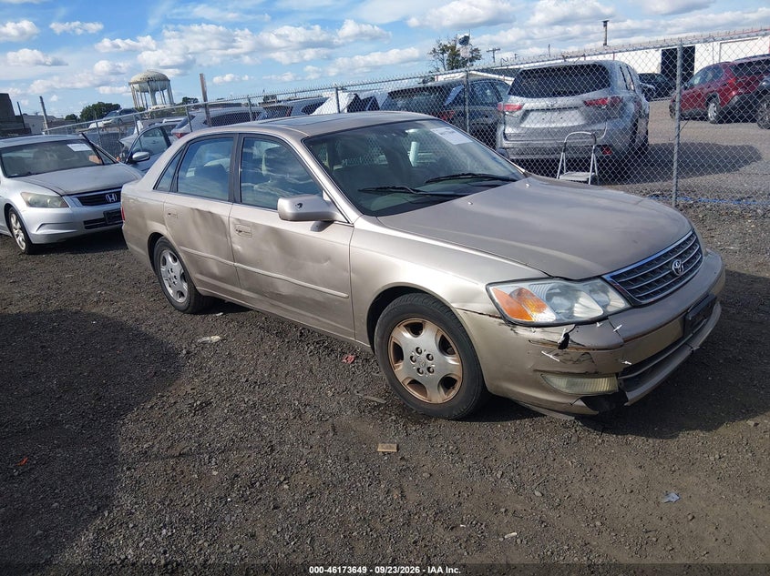 TOYOTA AVALON 2003 VIN 4T1BF28B93U272659