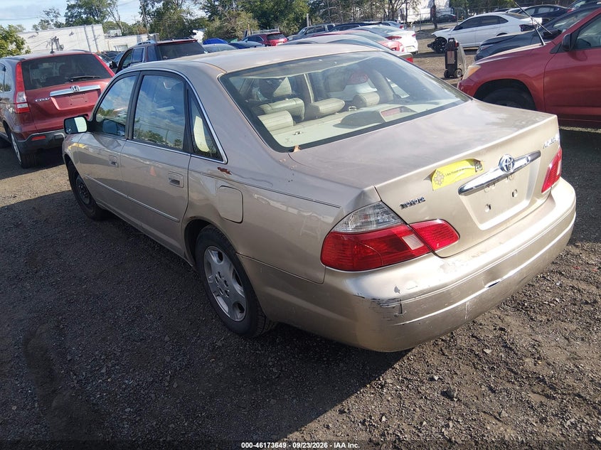 TOYOTA AVALON 2003 VIN 4T1BF28B93U272659