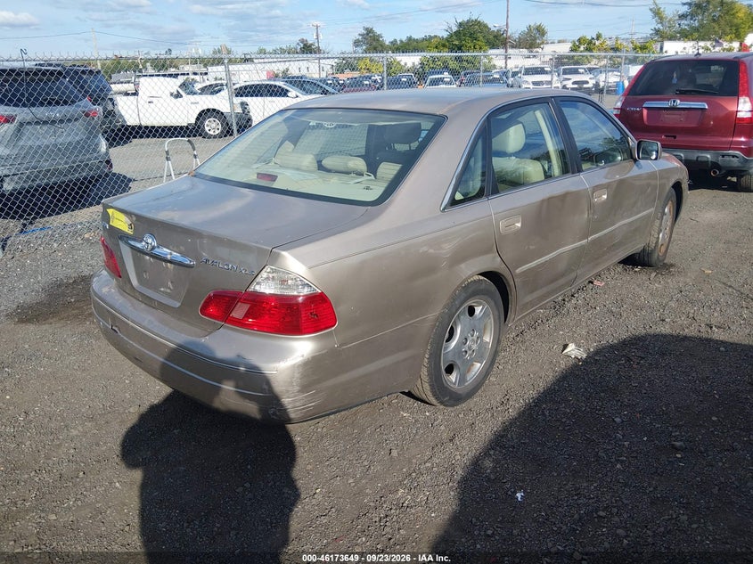 TOYOTA AVALON 2003 VIN 4T1BF28B93U272659