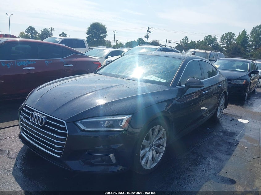 Vin: waucncf55ja127757, lot: 46673514, audi a5 2.0t premium 20182