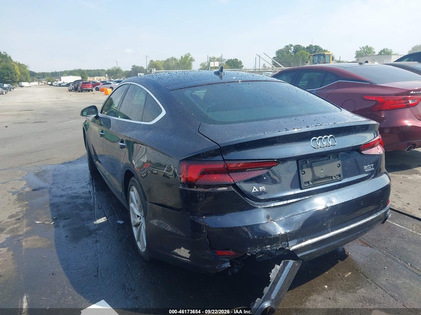 Vin: waucncf55ja127757, lot: 46673514, audi a5 2.0t premium 20183