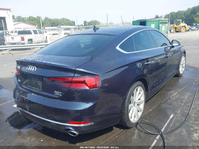Vin: waucncf55ja127757, lot: 46673514, audi a5 2.0t premium 20184