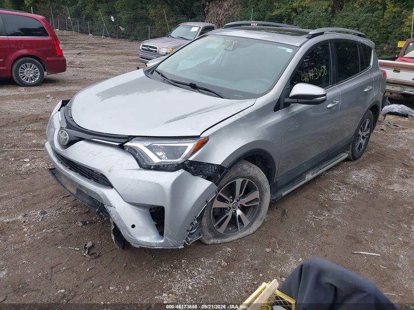 Vin: 2t3wfrev2hw349749, lot: 46673518, toyota rav4 xle 20172