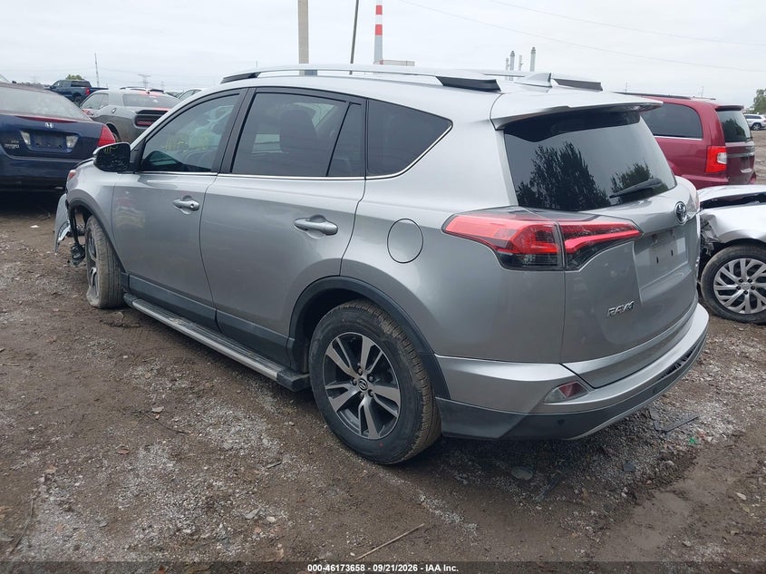 Vin: 2t3wfrev2hw349749, lot: 46673518, toyota rav4 xle 20173
