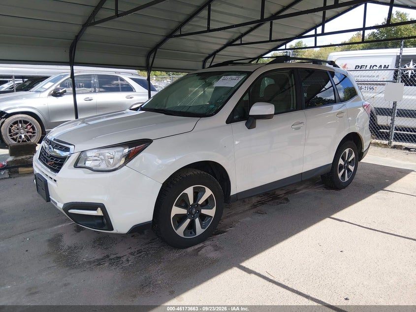 Vin: jf2sjagc1jh588653, lot: 46673523, subaru forester 2.5i premium 20182