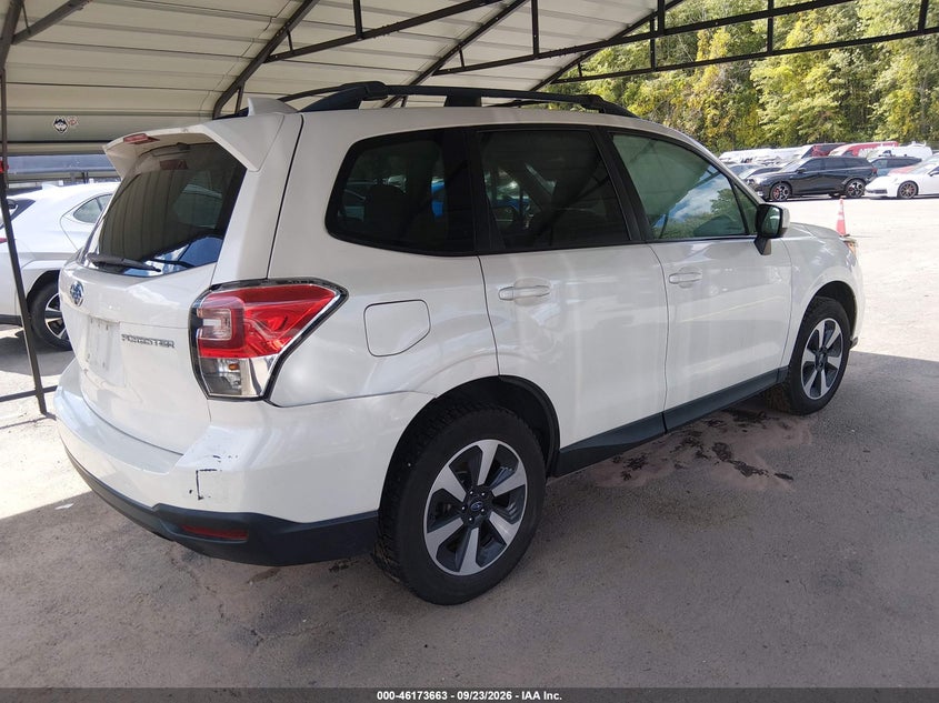 Vin: jf2sjagc1jh588653, lot: 46673523, subaru forester 2.5i premium 20184