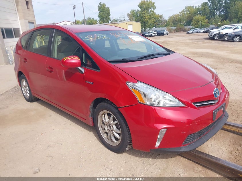 Vin: jtdzn3eu5c3157600, lot: 46673526, toyota prius v two 2012 img_1