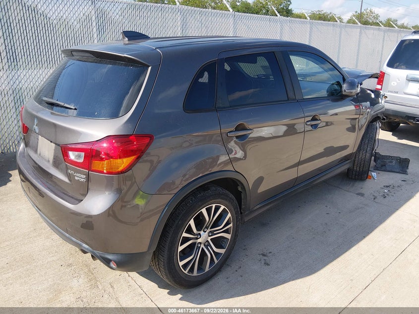 Vin: ja4ap3au4hz016738, lot: 46673527, mitsubishi outlander sport 2.0 es/2.0 le 20174
