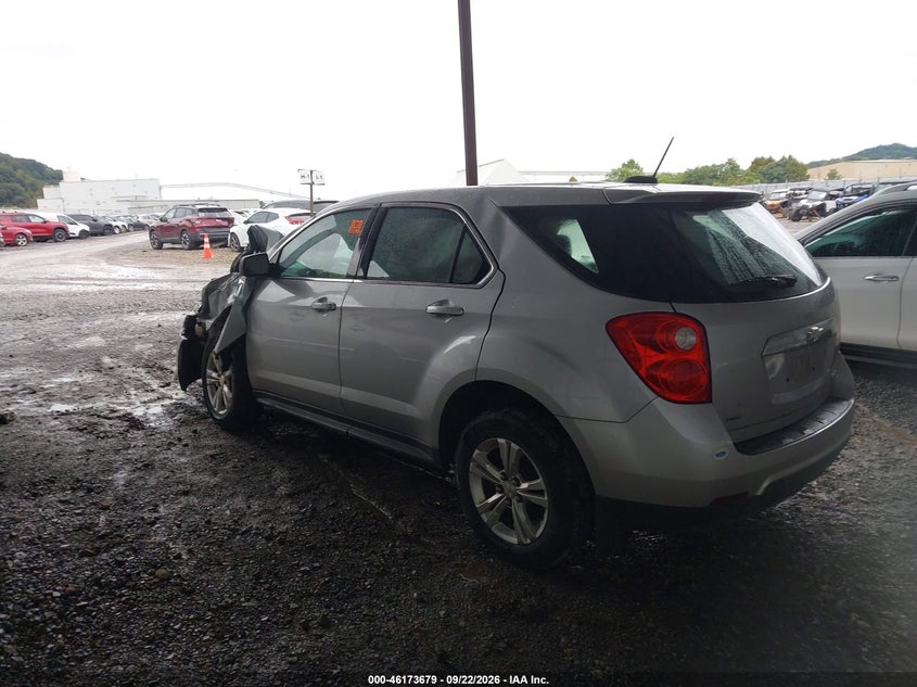 Vin: 2gnfleek5f6369792, lot: 46673539, chevrolet equinox ls 20153