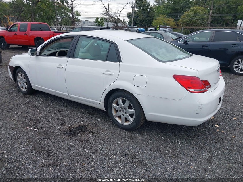 TOYOTA AVALON 2006 VIN 4T1BK36B66U116393
