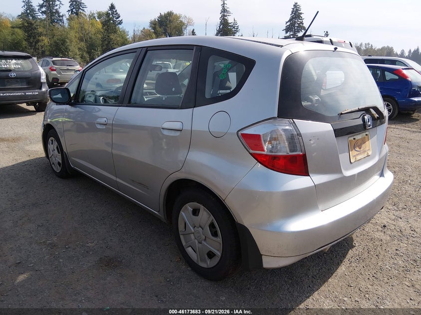 Vin: jhmge8h38dc009593, lot: 46673543, honda fit 20133