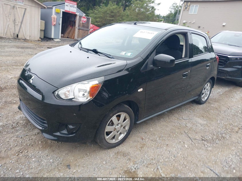 Vin: ml32a3hj3eh005970, lot: 46673545, mitsubishi mirage de 20142