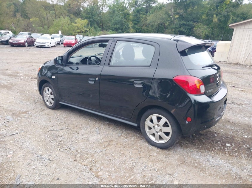 Vin: ml32a3hj3eh005970, lot: 46673545, mitsubishi mirage de 20143