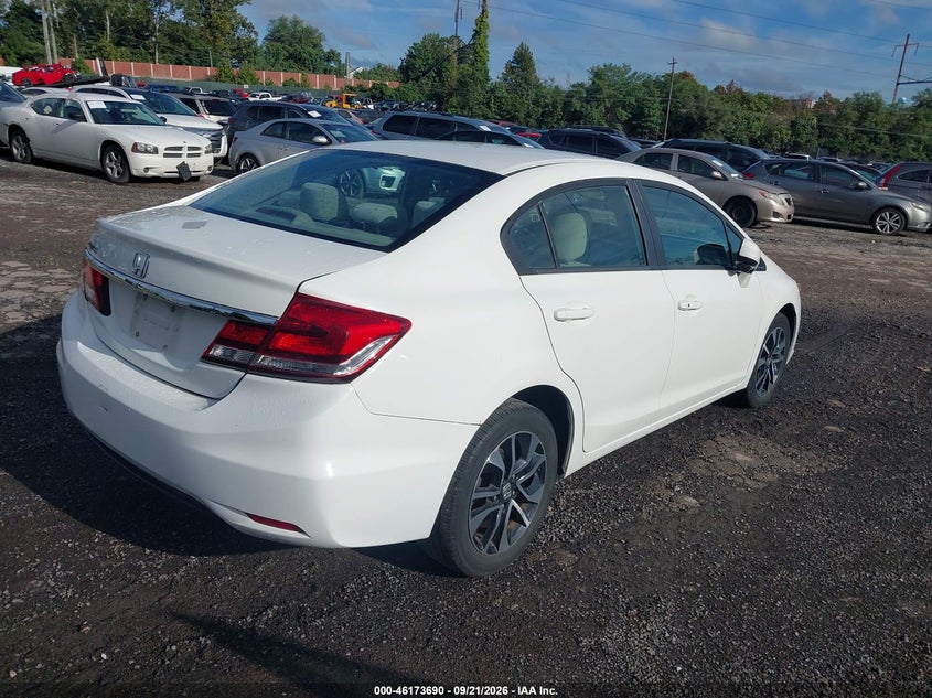 Vin: 2hgfb2f81fh514720, lot: 46673550, honda civic ex 20154